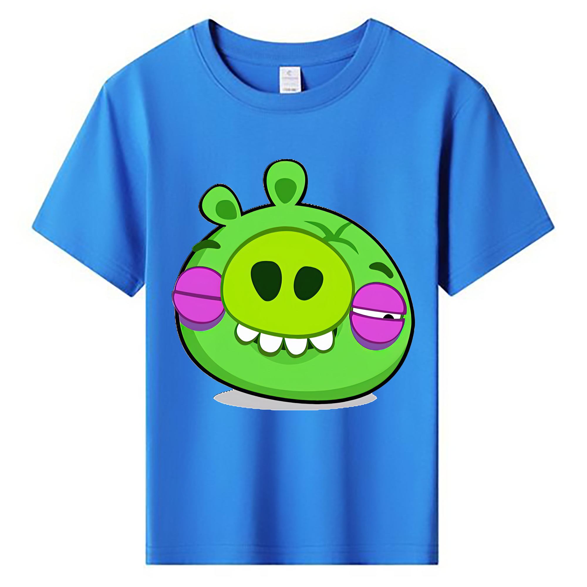 （画像用） Angry Birds アングリーバード 綿100％キッズTシャツ（フロントプリント）